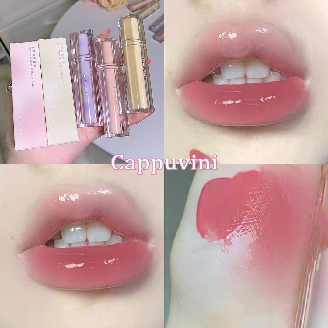 Iced Tea Mirror Lip Glaze Watery Lip
