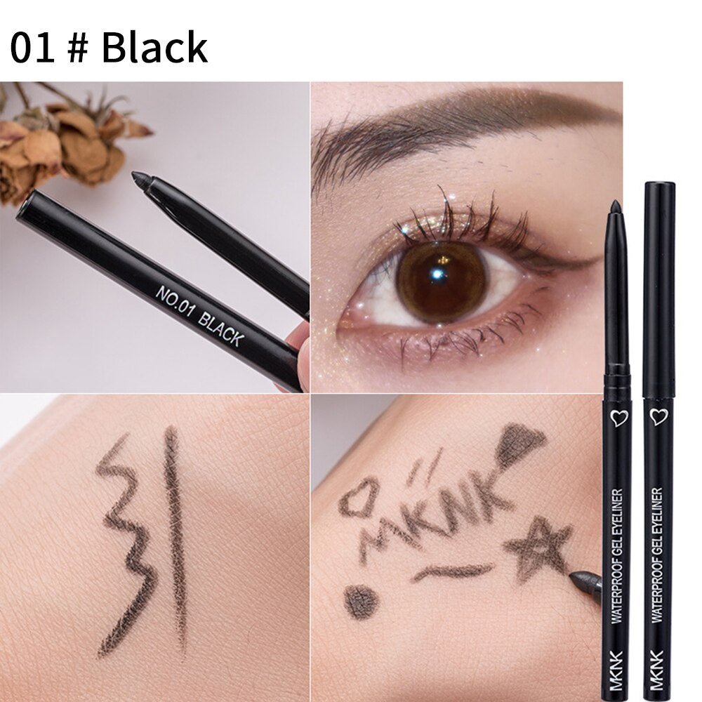 Waterproof Black Brown Liquid Eyeliner Pen