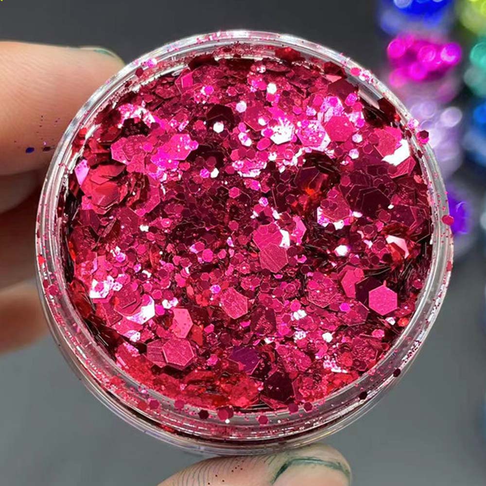 10g/Bag Iridescent Art Glitter Sequins Holographic Nail