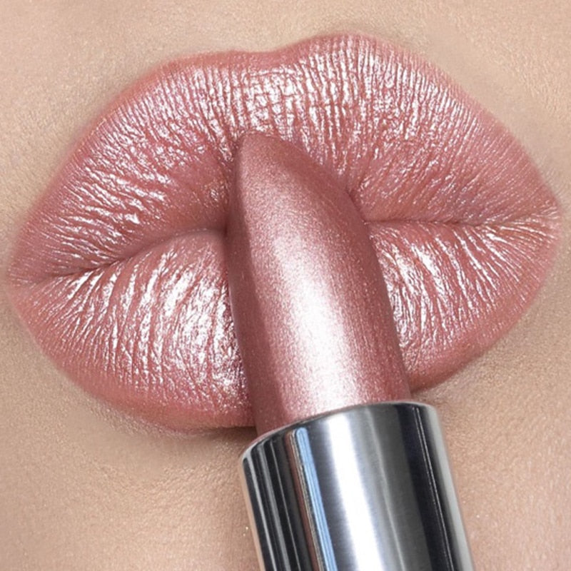 Diamonds Glitter Lipstick Waterproof Long Lasting
