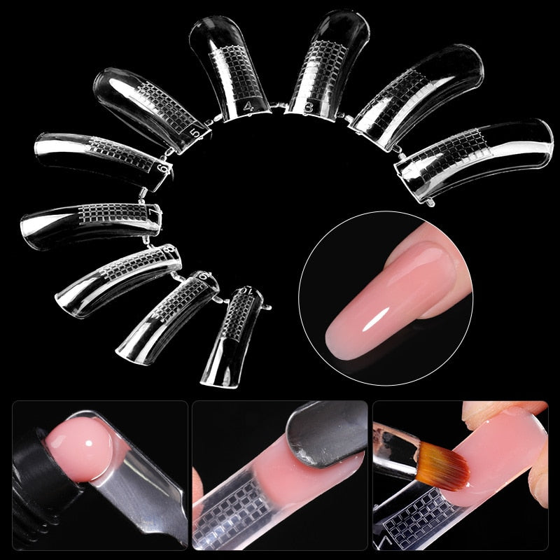Quick Extension Nail Mold Tips Full Cover Nail
