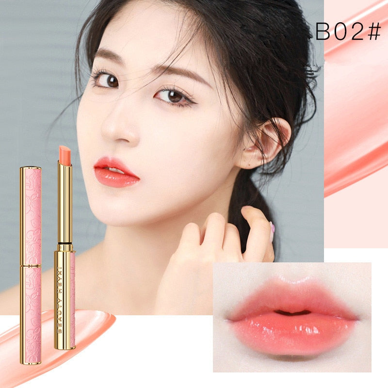 Honey Peach Color  Waterproof Moisturizing Lipsticks