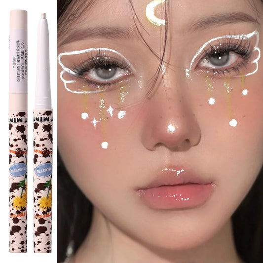 Pearlescent White Eyeliner Gel Pencil
