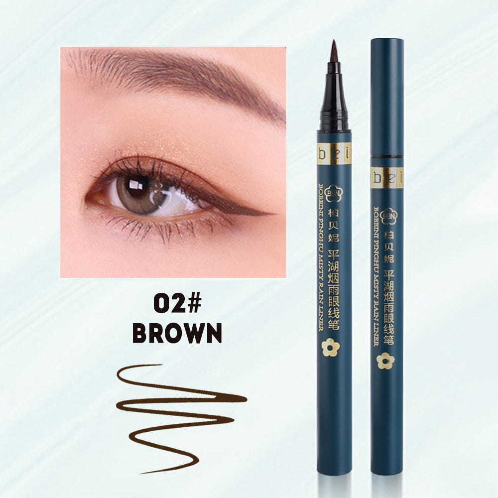 Matte Waterproof  Blue White Sweatproof  Liquid Eyeliner