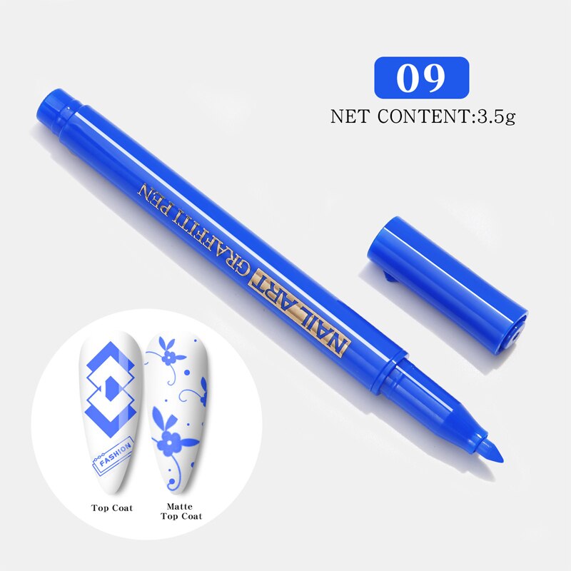 1 Pc Waterproof Nail Art Graffiti Pen