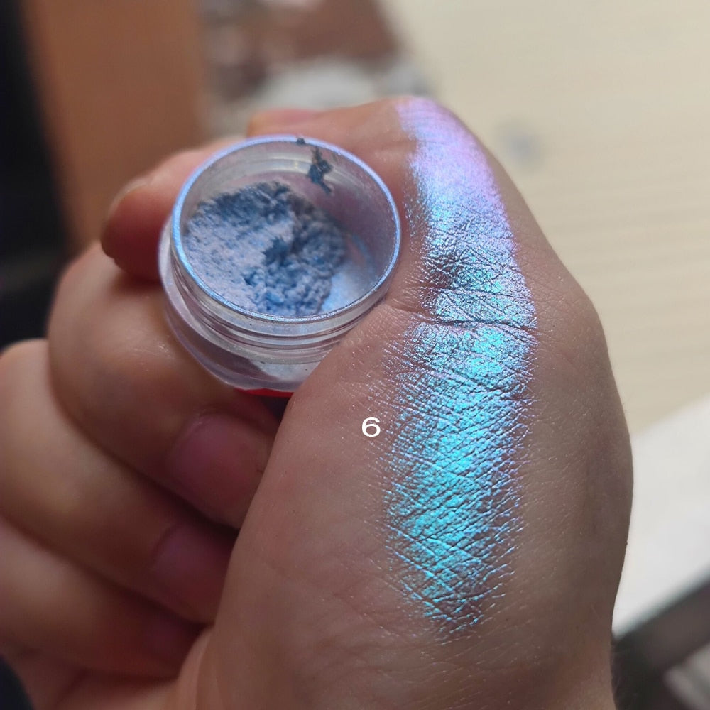 1Jar Crystal Diamond Powder Rainbow Shiny Nail