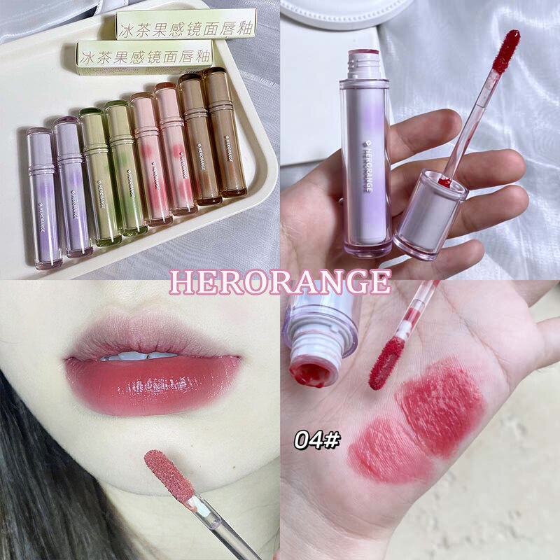 Iced Tea Mirror Lip Glaze Watery Lip