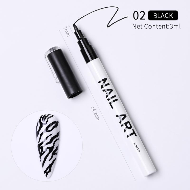 1 Pc Waterproof Nail Art Graffiti Pen