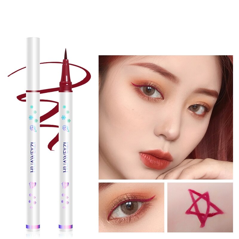 6 Colors Waterproof Eyeliner Liquid Pencil