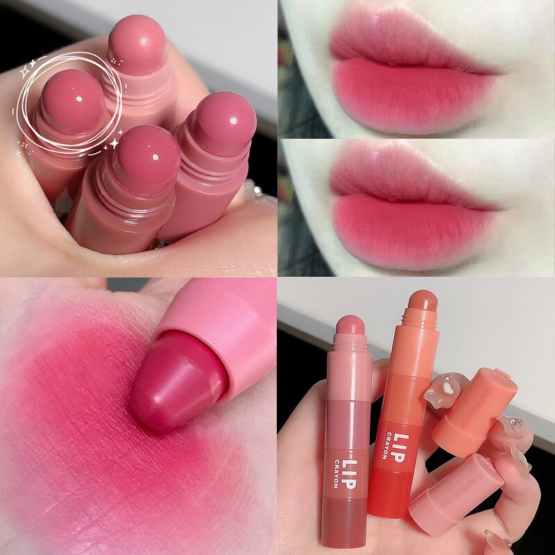 Matte Nude Pink Lipstick Pen Set Matte
