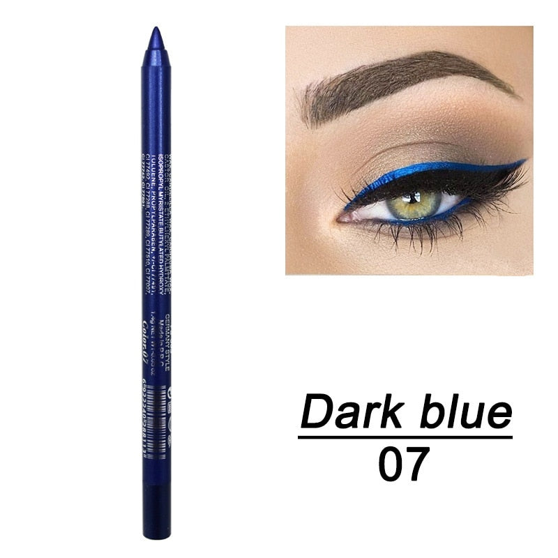 14 Color Eye Liner Pen Colored