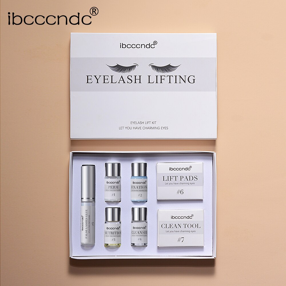 2023 New Lash Lift Set Eyelash Perm Kit Lash Curling Eyelash Extensions Eyelash Makeup Tool Cling Film Lifting Pad Dropshipping
