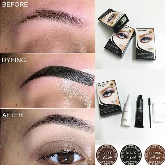 Henna Eyelash Eyebrow Dye Tint Gel