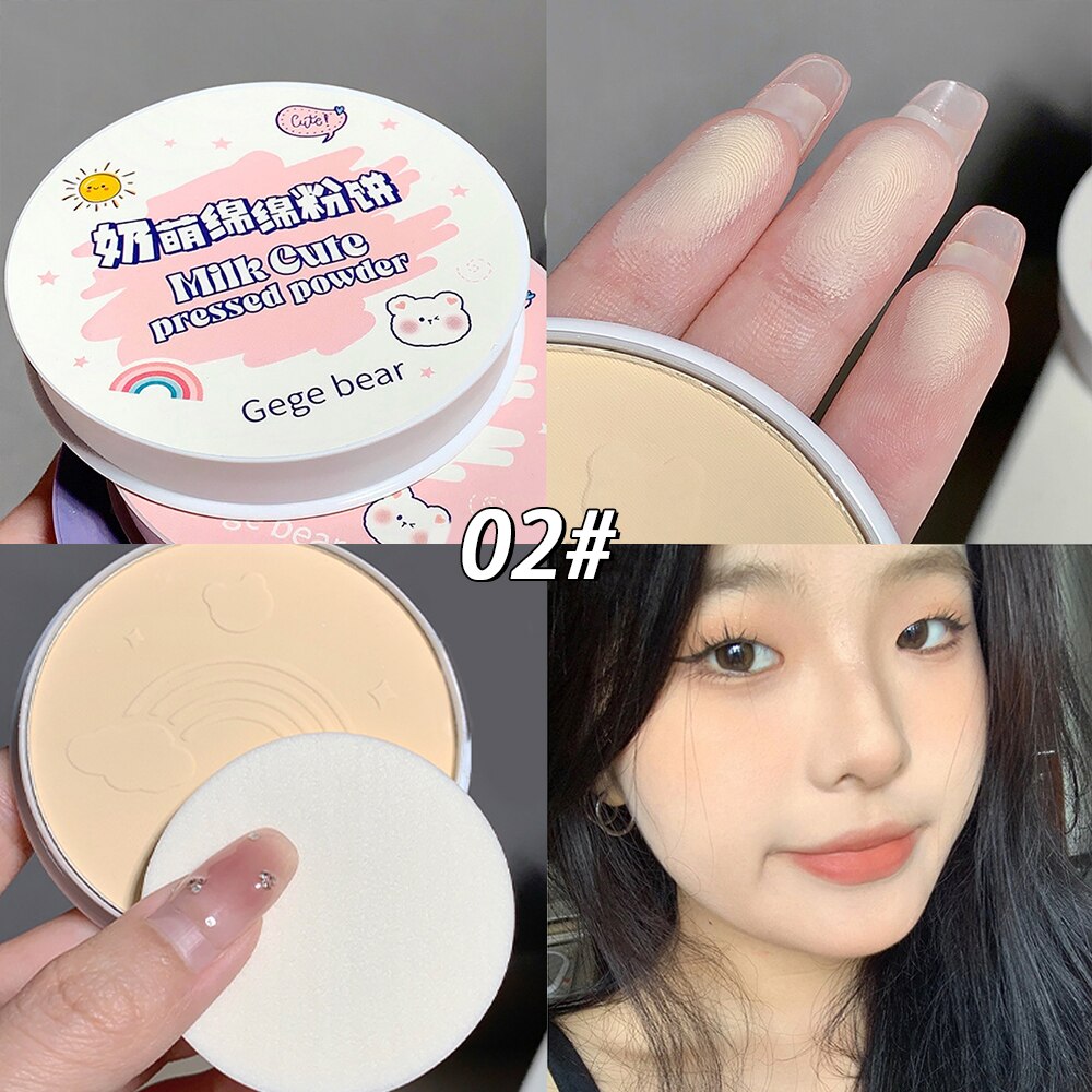 Waterproof Face Setting Pressed Powder