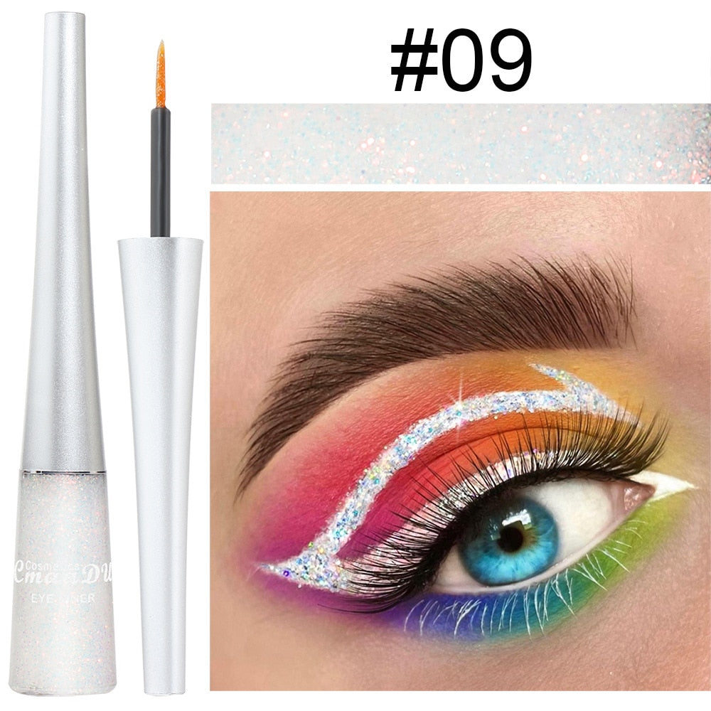 Glitter Liquid Eyeliner Pearlescent Diamond Eyeshadow