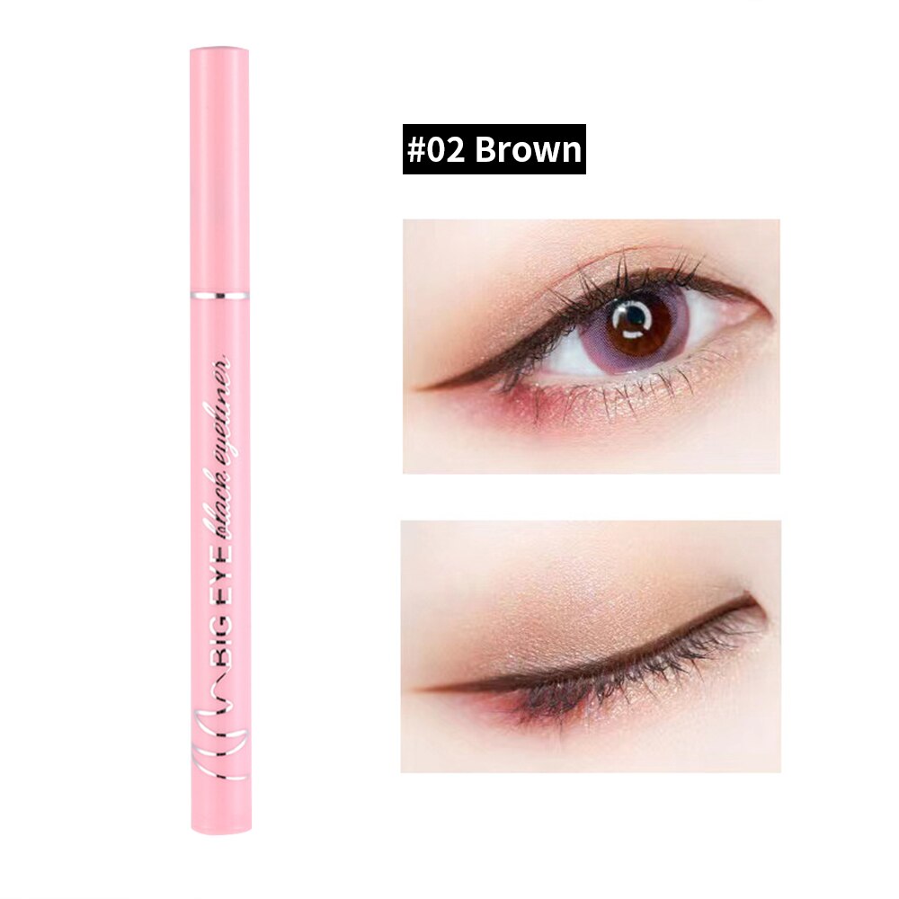 Waterproof Black Brown Liquid Eyeliner Pen