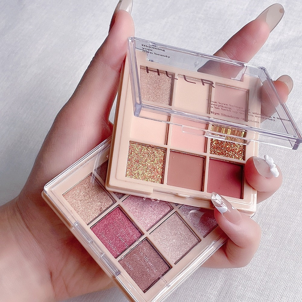 Waterproof Shimmering Matt Eyeshadow Palette
