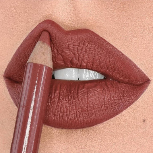 Lipliner Waterproof Sexy Red Matte Contour Tint Lipstick