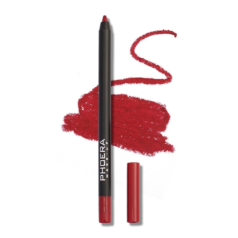 Waterproof Matte Pencil Sexy Red Contour Tint Lipstick