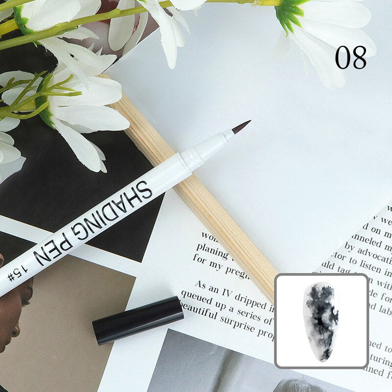 1 Pc Waterproof Nail Art Graffiti Pen