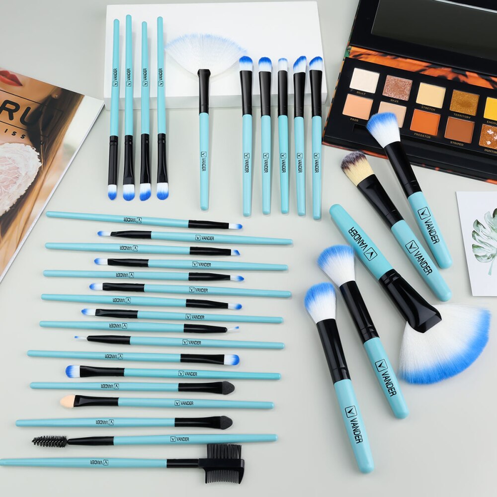 32pcs Makeup Brush Set Eye Shadow Lip