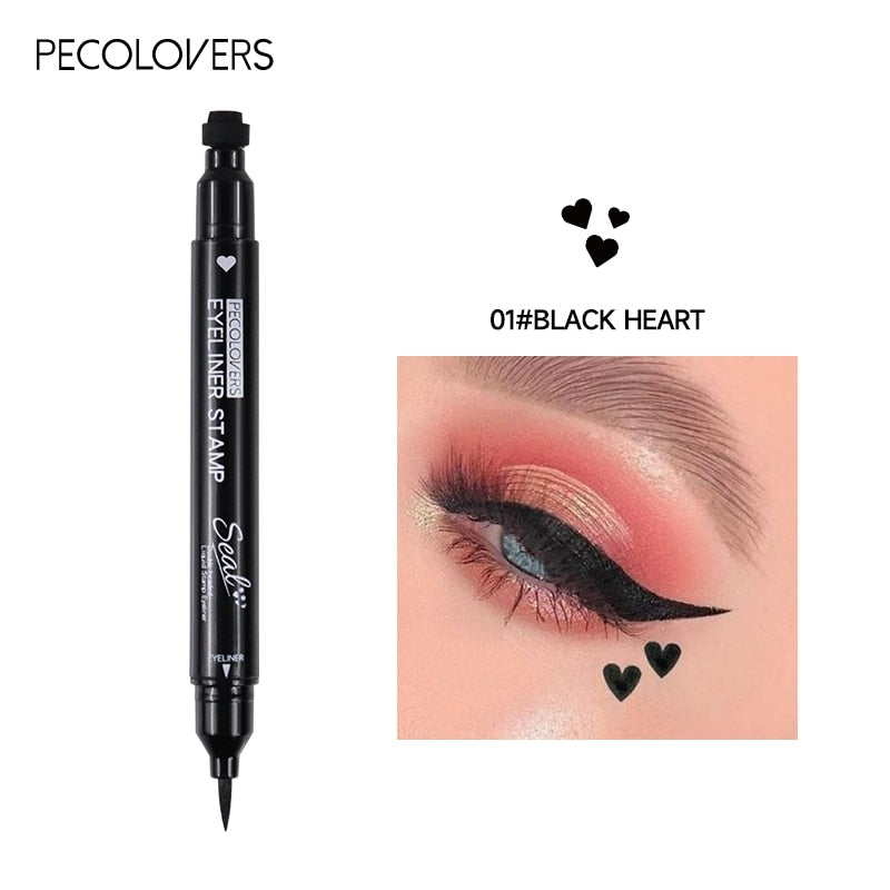 Double Head 2 In1 Waterproof Liquid Eyeliner