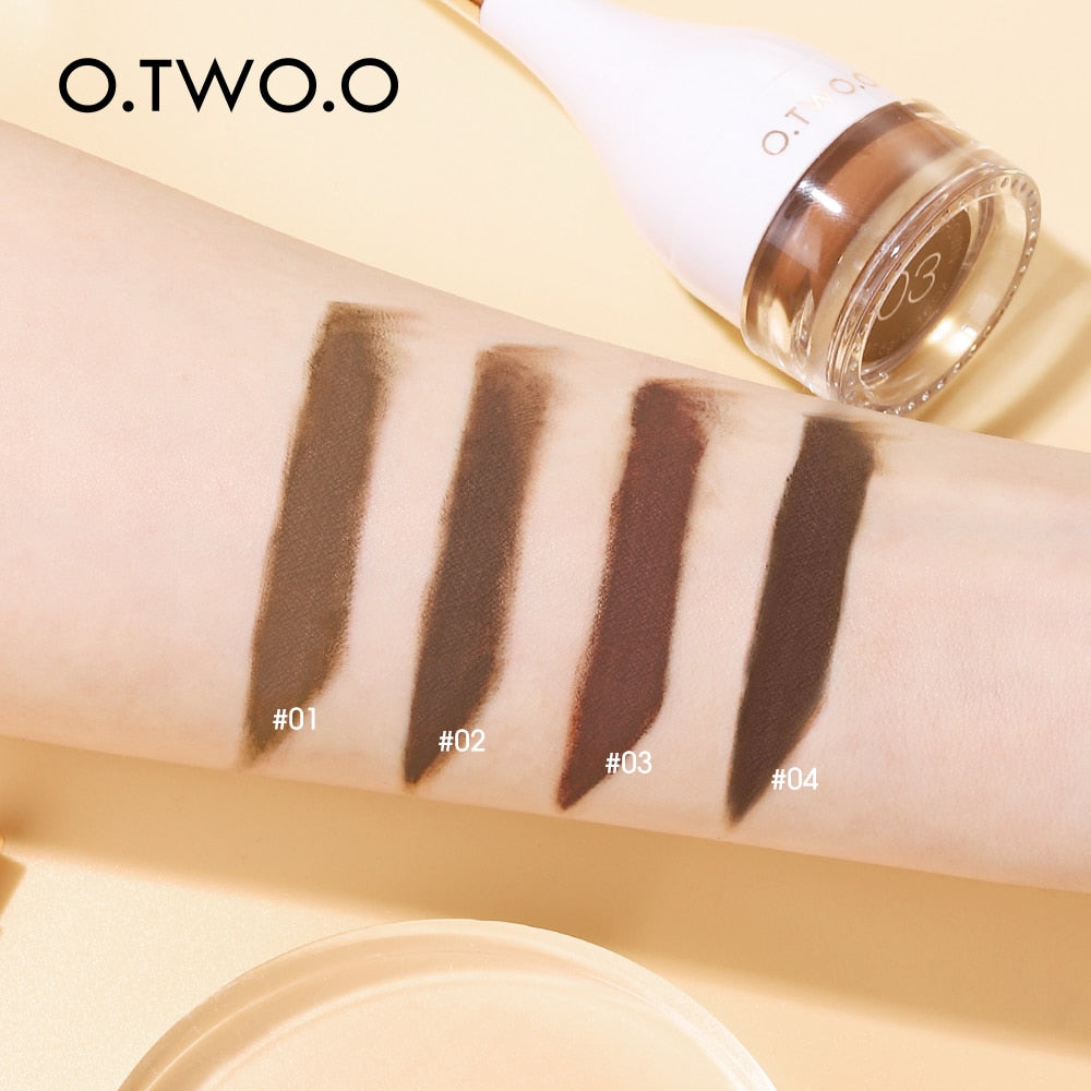 O.TWO.O Eyebrow Pomade Mascara Gel with Brush