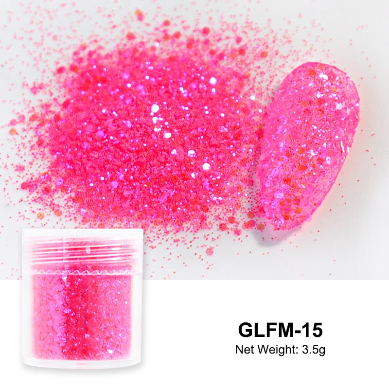 3.5g Iridescent Sugar Nail Glitter