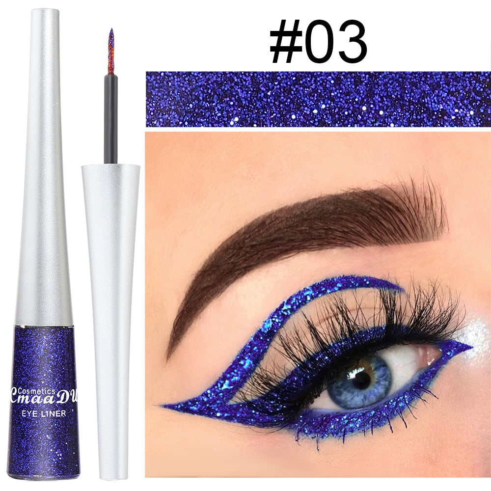 Glitter Liquid Eyeliner Pearlescent Diamond Eyeshadow