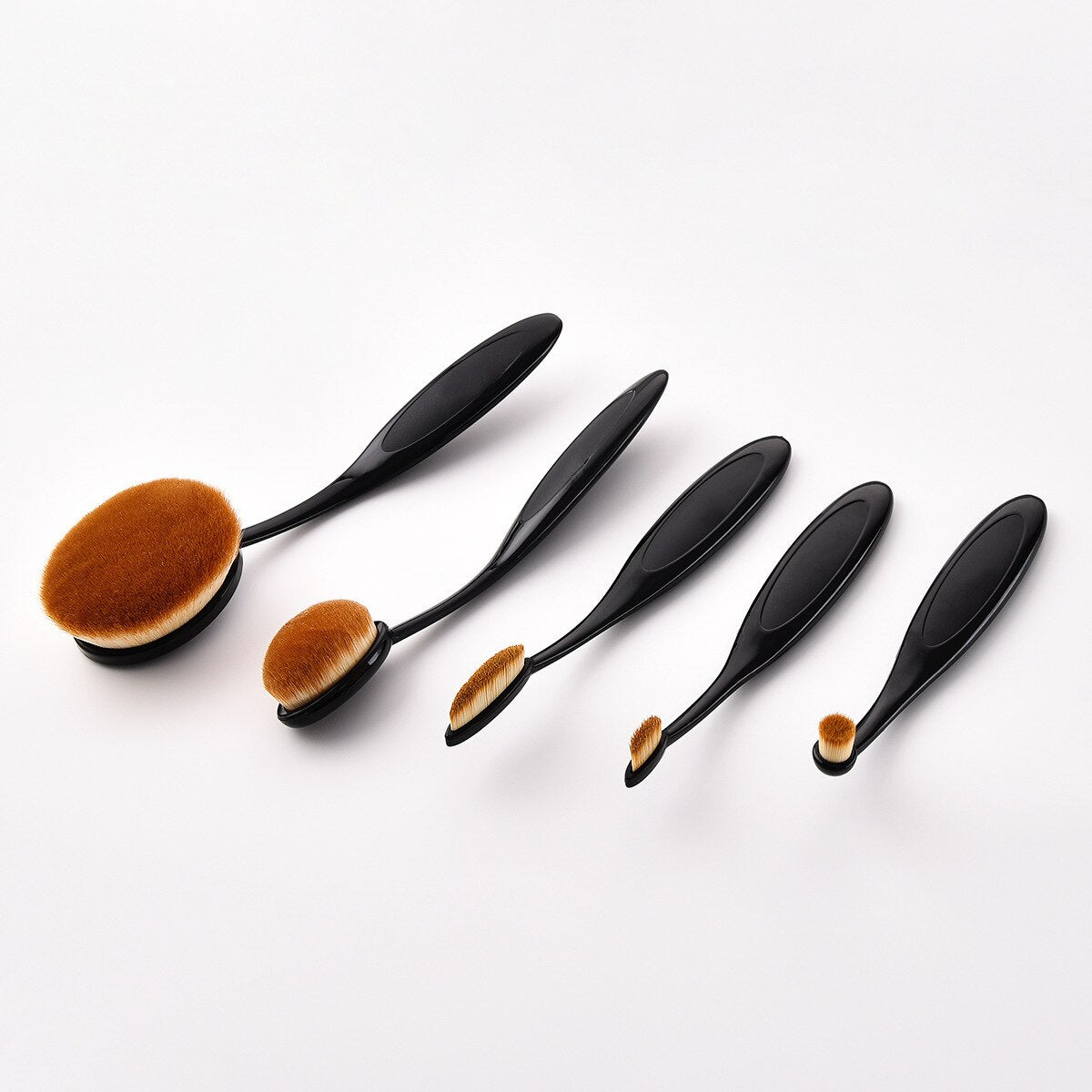 Portable  blending Oval Nylon Toothbrush