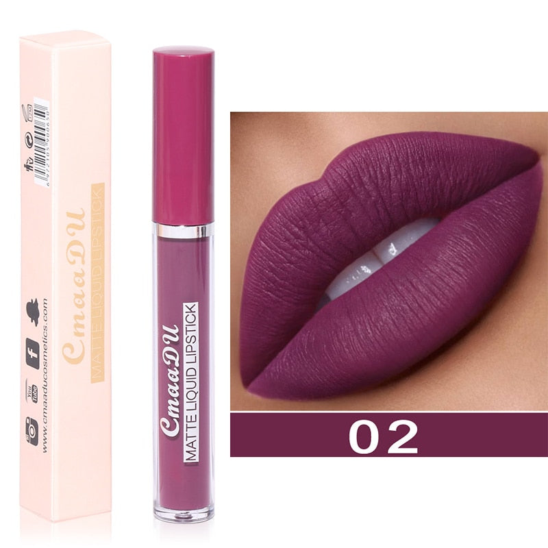 Sexy Velvet Matte Gloss Liquid Lipstick