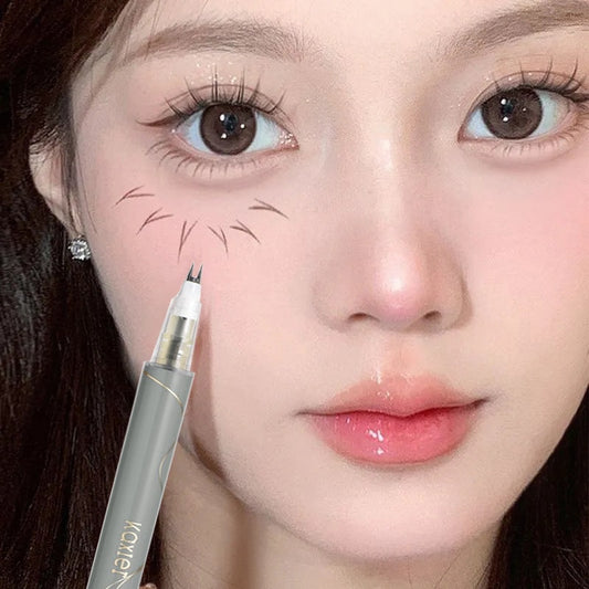 Ultra-thin 2 Fork Tip Liquid Eyeliner Pencil