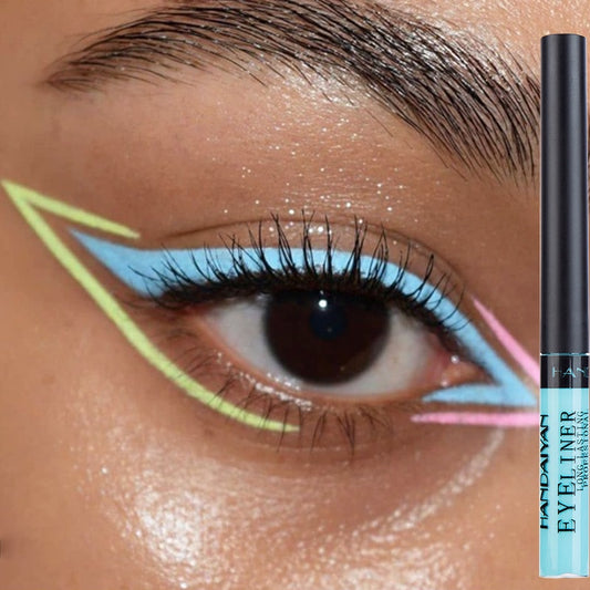 12 Colors Colorful Liquid Eyeliner Pen