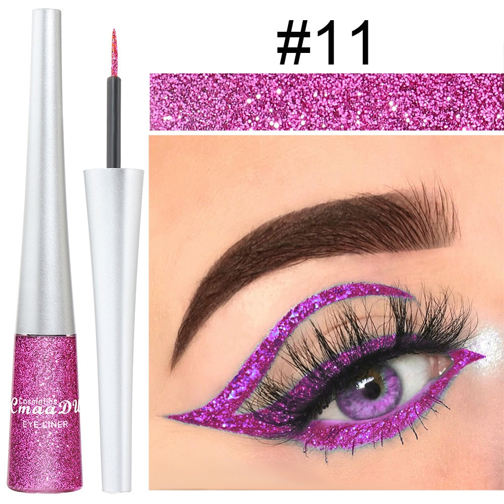 Glitter Liquid Eyeliner Pearlescent Diamond Eyeshadow