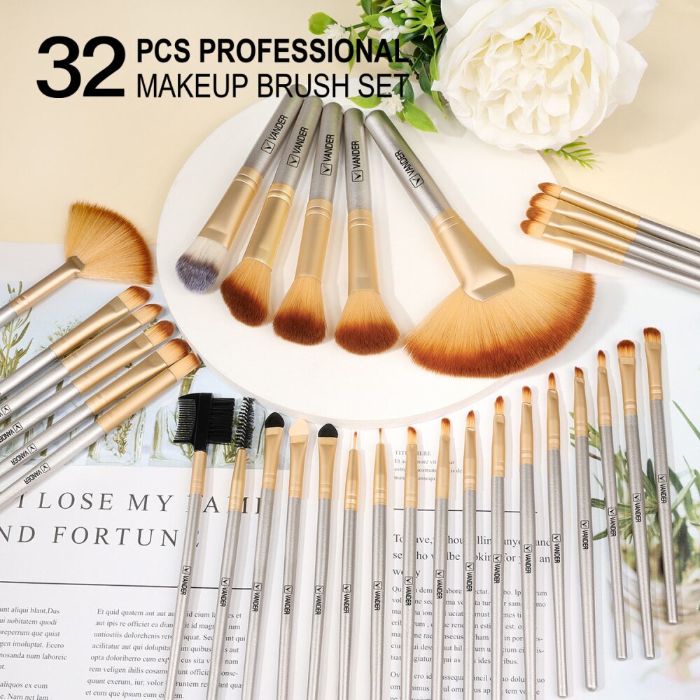 32pcs Makeup Brushes
