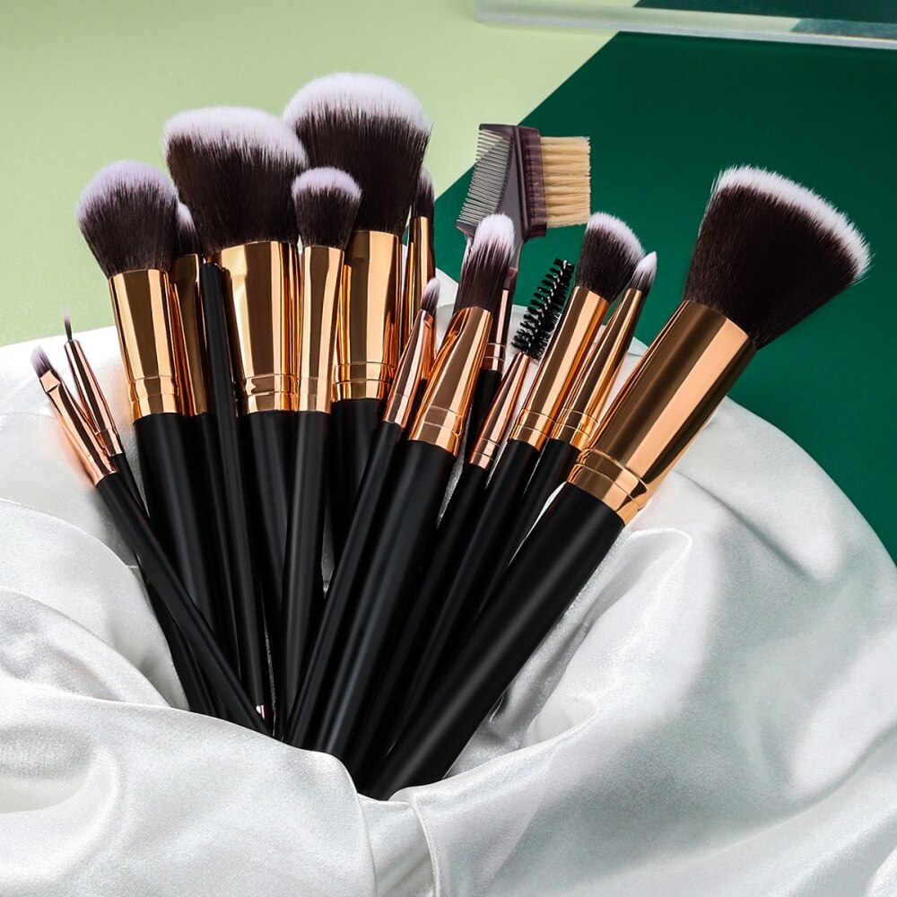 16pcs Makeup Brushes Set Soft Fluffy
