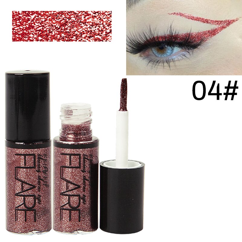 5 Colors Waterproof Glitter Liquid Eyeliner