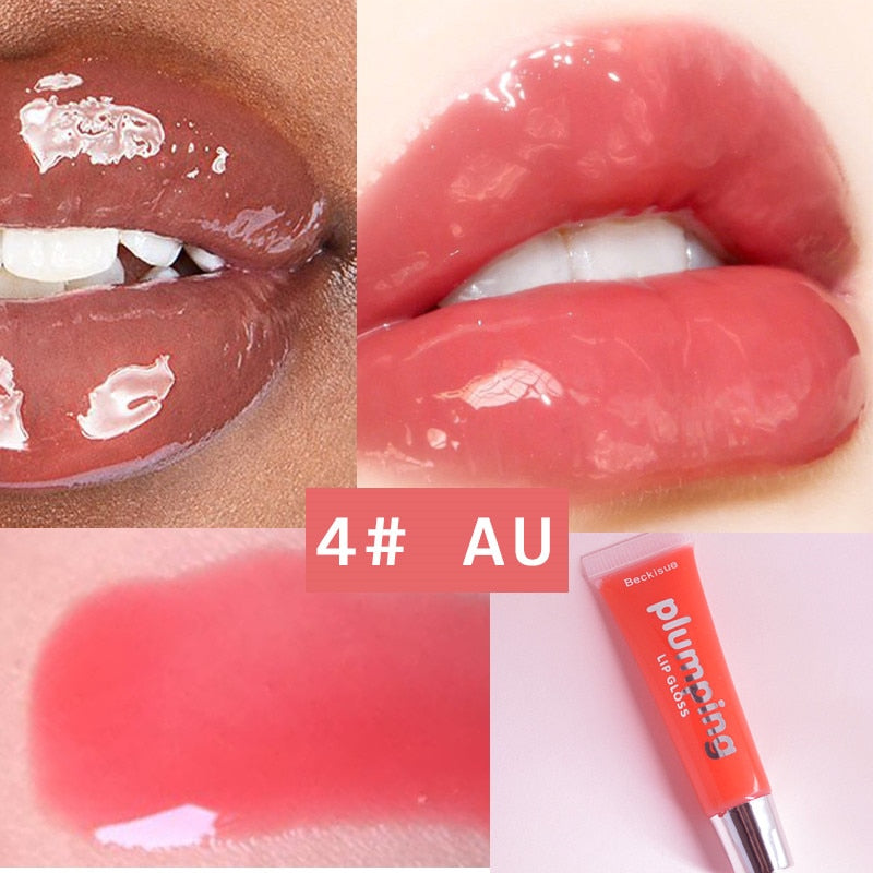 Gloss Glitter Lipstick Cherry Mineral Oil