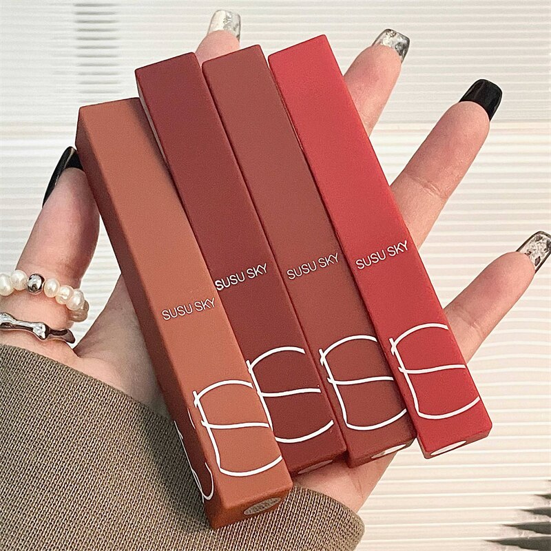 Non-stick Mask Lipstick Matte Lip Makeup Silky