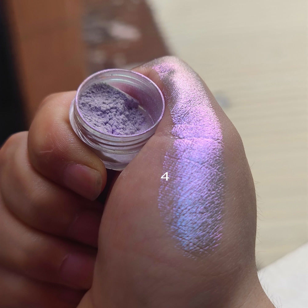 1Jar Crystal Diamond Powder Rainbow Shiny Nail