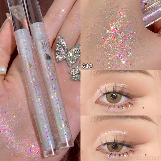 1pc Liquid Eyeshadow Super Shine Pink Pearlescent