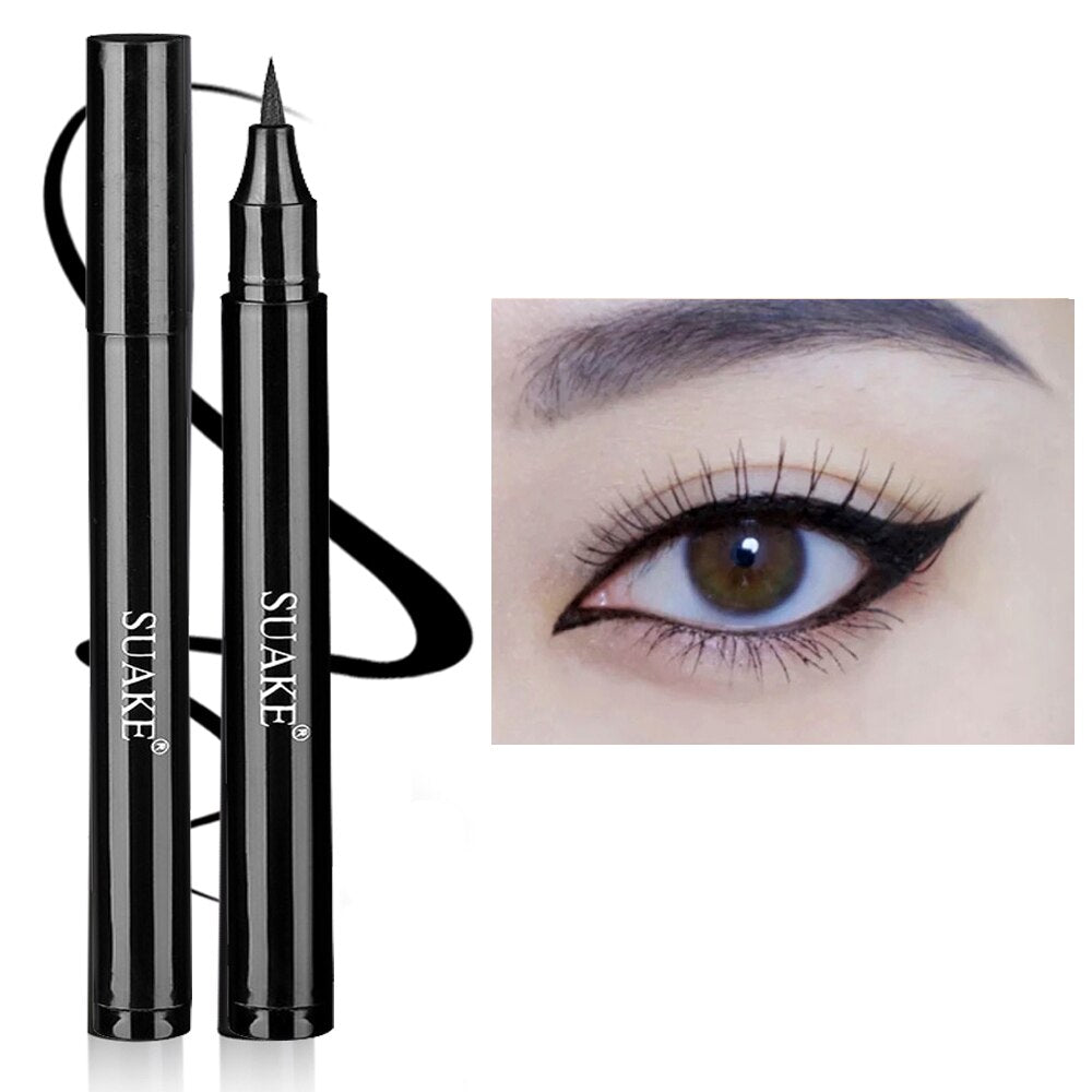 Matte Black Liquid Eyeliner Waterproof Pencil