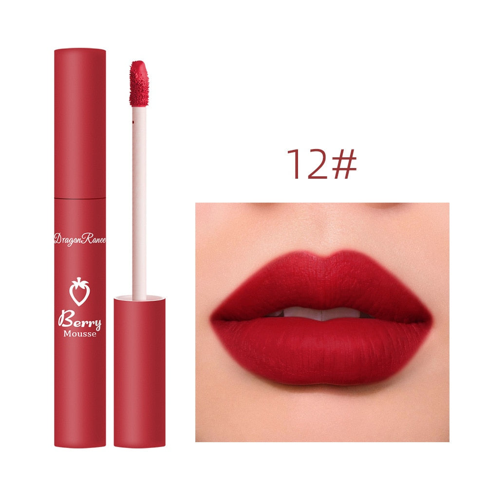 Waterproof Velvet Matte  Sexy Liquid Lipstick