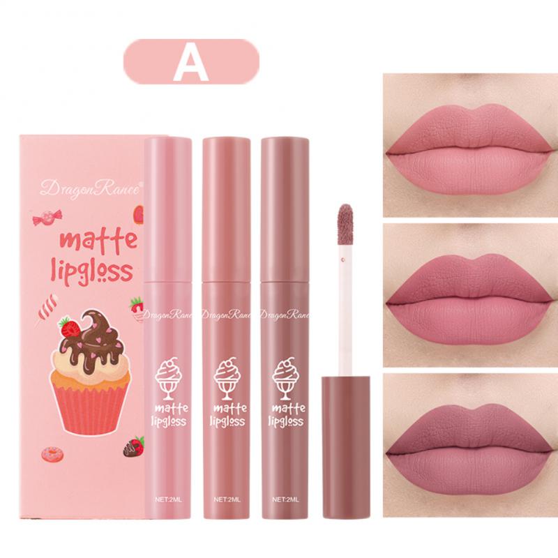 Velvet Matte Gloss Set Matte  Waterproof Lipstick