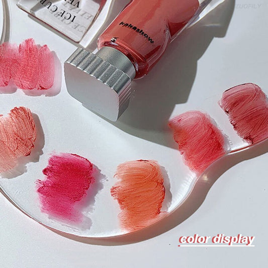 Velvet Lip Glaze Pigment Transparent Ice Cube