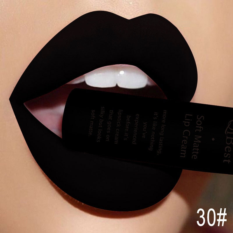 Velvet Sexy Red Lip Glaze Lipstick Makeup