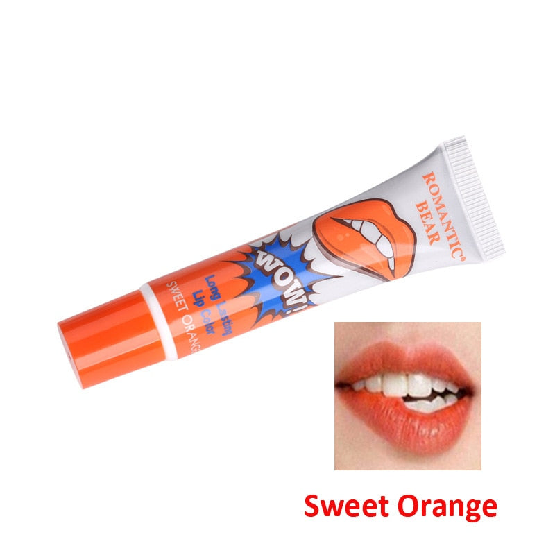 Romantic Bear 6 Colors Peel Off Lipstick