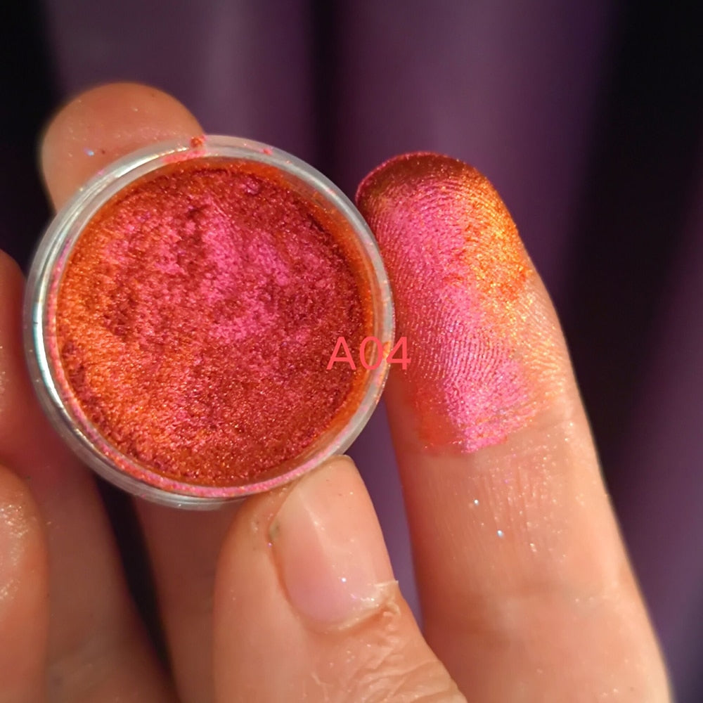 1Jar Crystal Diamond Powder Rainbow Shiny Nail