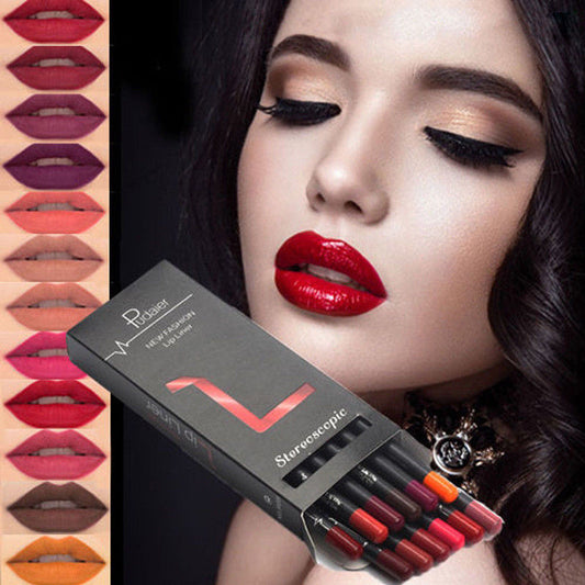 Pencil Lipstick Set Pen Matte Lip Liner
