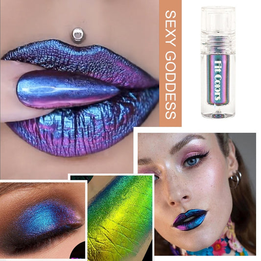 6 Color Shiny Metallic Glossy Face Decorating
